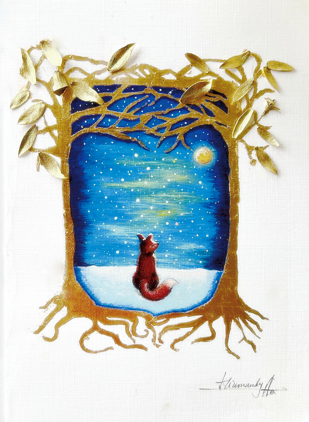 The Fox under the Golden Tree